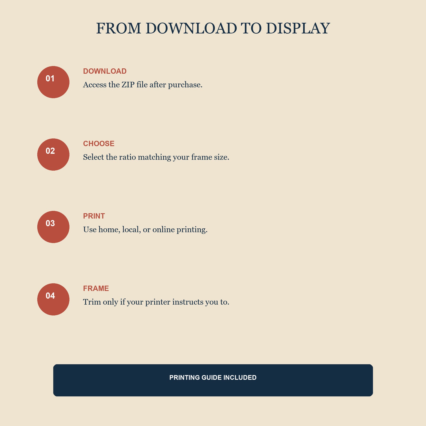 Kyoto Stillness Printable Wall Art Set of 4 | Japanese-Inspired Set of Four Digital Prints