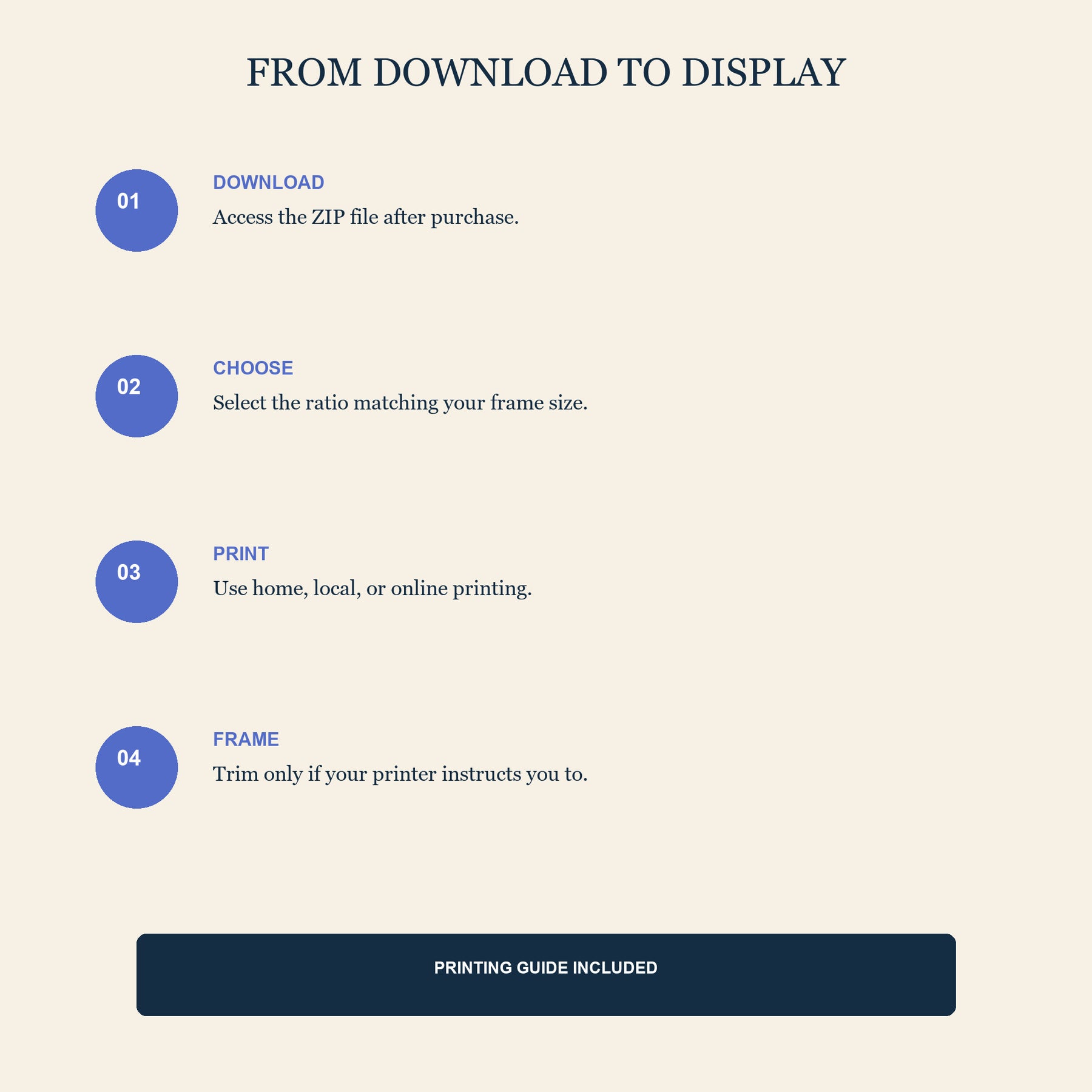 Meadow Poem Printable Wall Art Set of 4 | Romantic Wildflower Set of Four Digital Prints