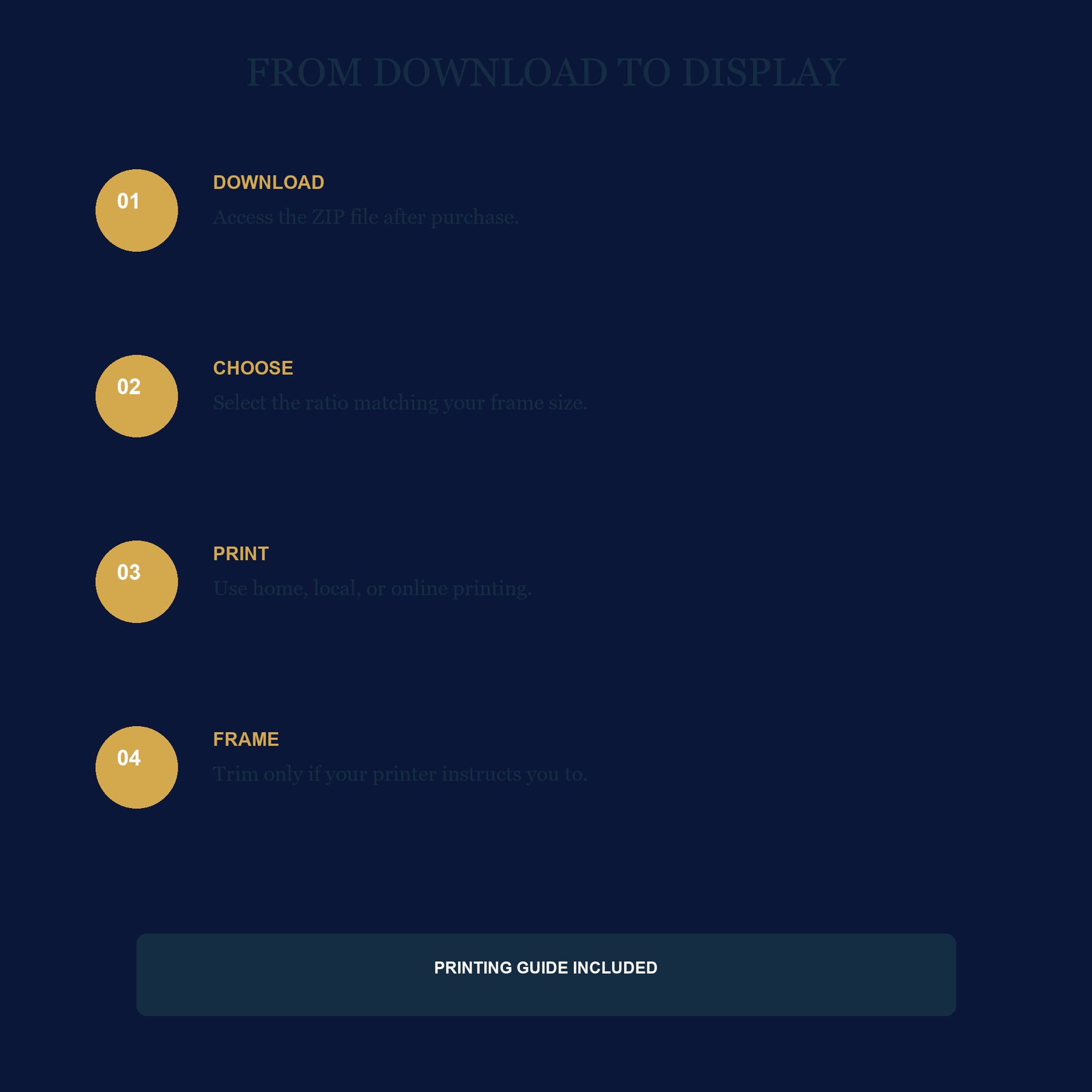 Celestial Tides Printable Wall Art Set of 4 | Dreamy Celestial Set of Four Digital Prints